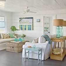 beach house living room