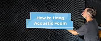 How To Hang Acoustic Foam Soundproof Cow