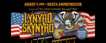 Lynyrd Skynyrd Tickets 9th August Isleta Amphitheater In