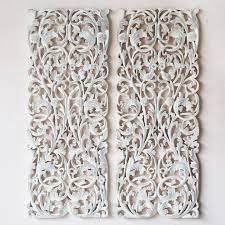 Wood Carved Wall Art Carved