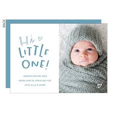 Little One Premium Baby Boy Birth Announcement Products In