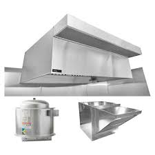 commercial kitchen hood system with psp