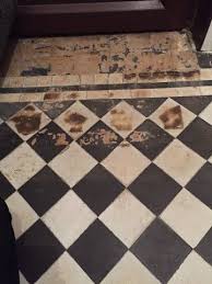 white victorian floor restoration