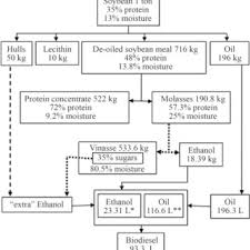 Schematic Flow Chart For Biofuel Production From Soybean