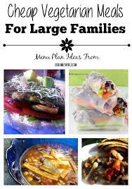 Cheap Vegetarian Meals For Large Families gambar png