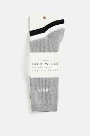 Socks Jack Wills Mens Socks 3 Pack Mens Clothing