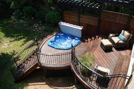 35 hot tub deck ideas and designs with