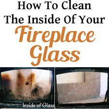 Secret To Cleaning Your Fireplace Glass