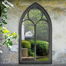 Garden Outdoor Wall Mirror Chapel