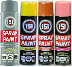 151 Aerosol Gloss Spray Paint A