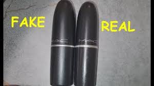mac lipstick real vs fake how to spot