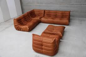 For example, with the feng range there are 18 different options for the sofa itself (including choice of feet) 38 fabric choices which range in price from grade e to grade x and. Vintage Ligne Roset Togo Set Reupholstered In Vintage Cognac Leather 2 Sectional Sofa Ligne Roset Togo Ligne Roset
