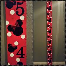 Minnie Mouse Growth Chart Growth Chart Ruler Growth Ruler