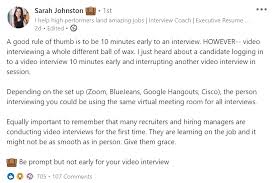 zoom interview tips for job seekers