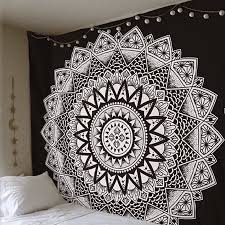 Bohemian Mandala Tapestry Hippie Wall