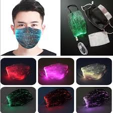 None Accessories Light Up Face Mask Poshmark