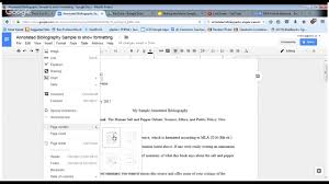 Word  How to Create an Annotated Bibliography   YouTube