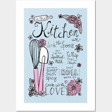 Kitchen Rules Kitchen Art Posters