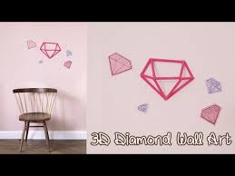 3d Diamond Wall Art Decoration