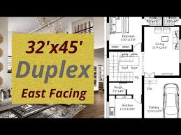 East Facing Duplex House Plan Best