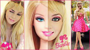 barbie makeup tutorial costume idea