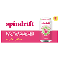 spindrift sparkling water raspberry