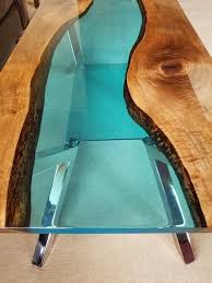 This is a project i had been wanting to start for a while as the current table was a bit old and i though of using resin with the live edge slab over 2 y… Mancavemayhem Com Resin Art Coffee Table Wood Wood Resin Table Live Edge Coffee Table