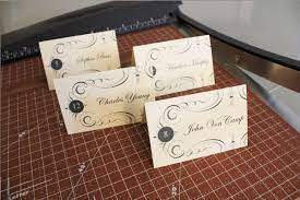 Check out our printable place card selection for the very best in unique or custom, handmade pieces from our templates shops. Free Elegant Printable Place Cards