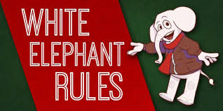 official white elephant gift exchange rules