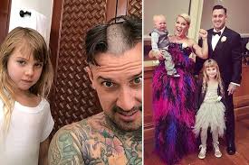 Pink's husband Carey Hart shows off hilarious new hairdo from daughter  Willow, 6