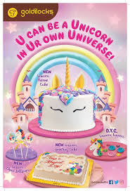 Actual food presentation in stores may vary. Unicorn Birthday Cake Goldilocks Novocom Top