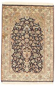 kashmir fl design silk carpet