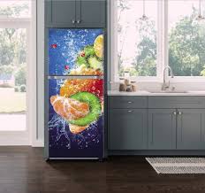 fridge wrap fruit fridge decal
