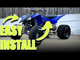 Yfz450r Gets Carbon Fiber Hood And Seat
