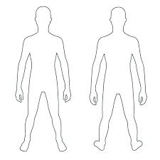 Blank Drawing Of Human Body Free Download Best Blank