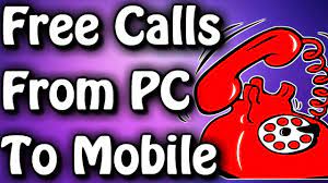 free calls from pc to any phone number