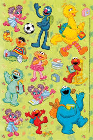 2000s Y2k Sesame Street Characters