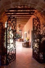 Maybe you would like to learn more about one of these? Wrought Iron Gates Mexican Garden Wrought Iron Gate Hacienda Style