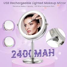 vesaur lighted makeup mirror 8 8 5