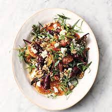 Roasted Beetroot And Goats Cheese Salad Jamie Oliver gambar png
