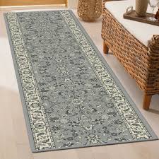 persian grey hallway carpet runners