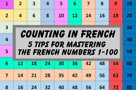french numbers 1 100