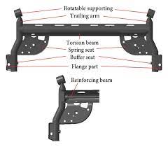 target torsion beam rear suspension
