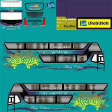 Bus car logo flat design vehicle coloring book transparent. 100 Livery Bussid Bimasena Sdd Double Decker Jernih Dan Keren
