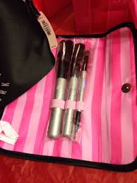 cosmetic bag makeup brushes kit