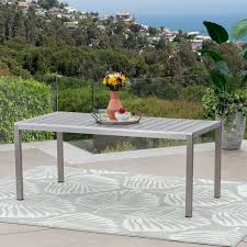 Outdoor Aluminum Dining Table