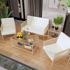 Rattan Dining Table Chair Sets
