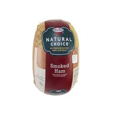natural choice smoked ham 2pc