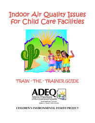 Indoor Air Quality Asthma Triggers Manual For Child Care