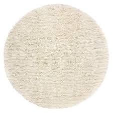 rugs flokati woolen circle rug rugsx